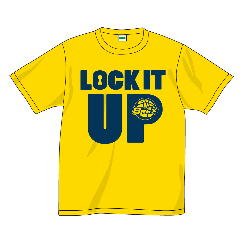 「LOCK IT UP」Tシャツ