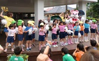 ブレッキー・ブレクシーの幼稚園・保育園訪問のようす