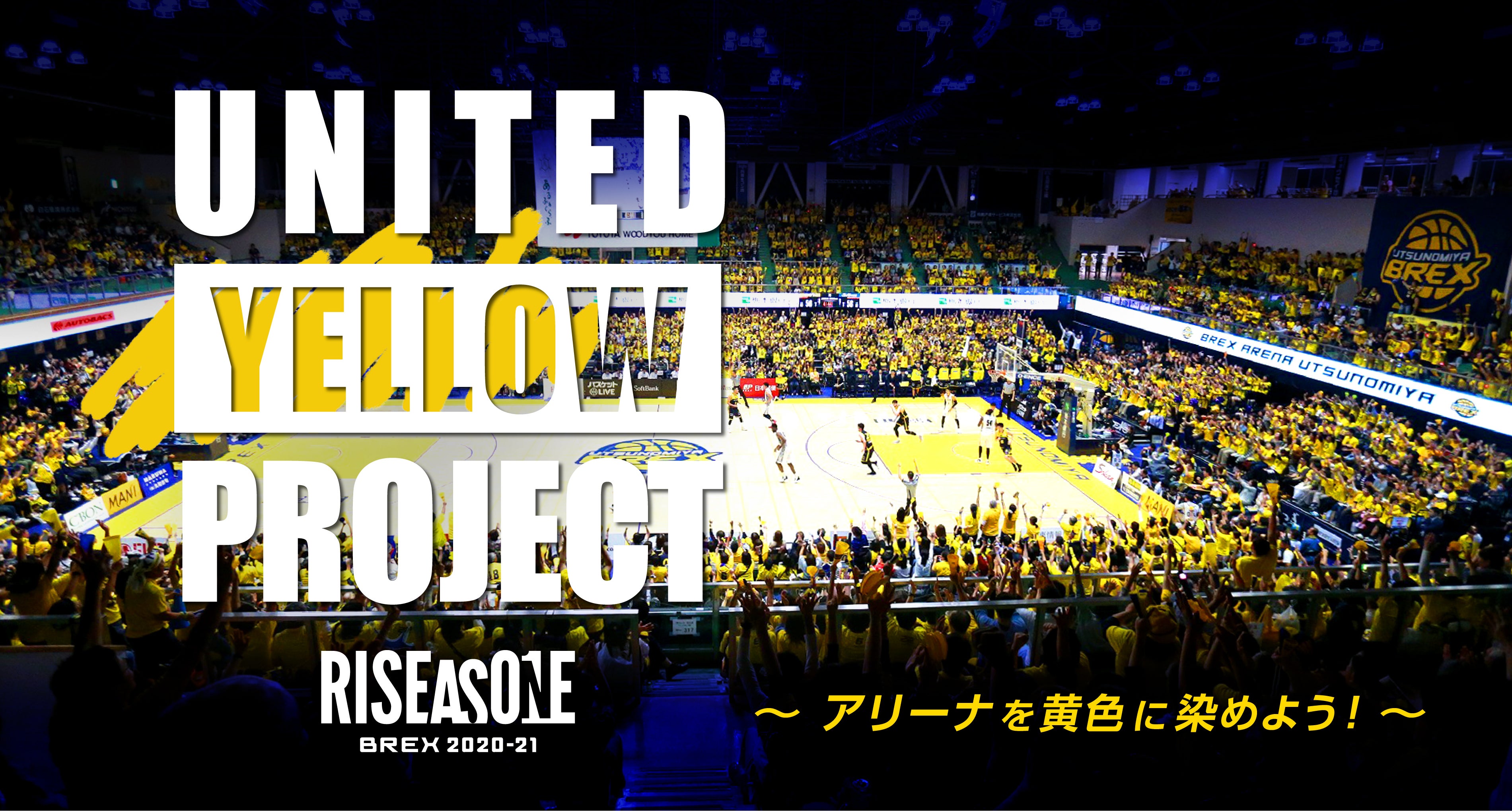 UNITED YELLOW PROJECT ～アリーナを黄色に染めよう！～