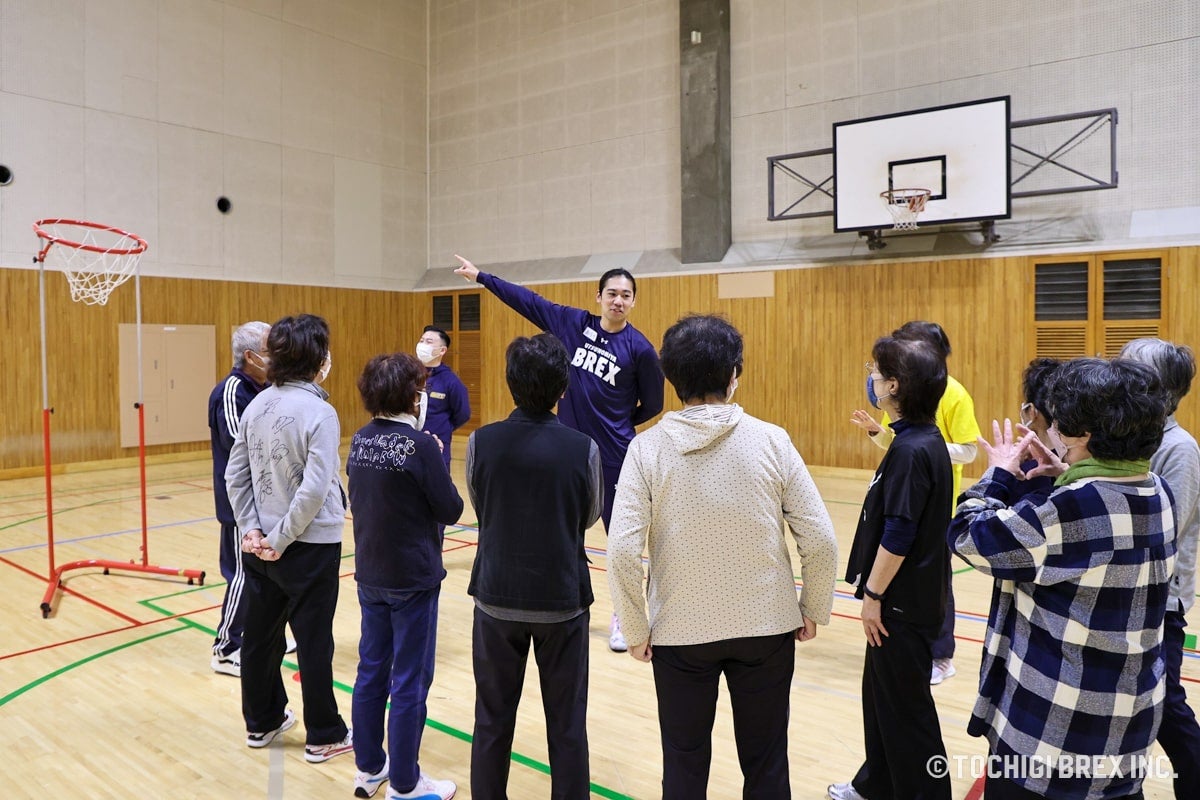 いきいき健康バスケットボール教室